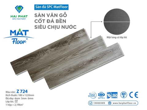 Sàn Nhựa Hèm Khóa MatFloor Z724