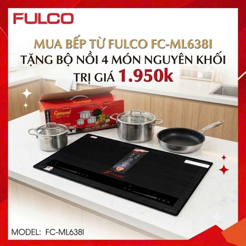 Bếp Từ Đôi Nhập Malaysia FULCO FC-ML638i