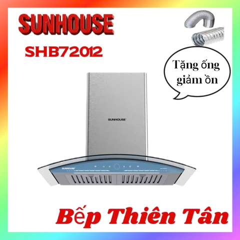 Máy Hút Mùi Kính Cong SUNHOUSE SHB72012