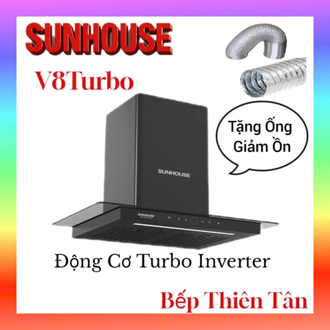 Máy Hút Mùi Sunhouse SHB5HM-V8Turbo