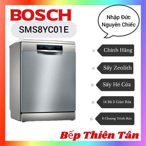 Máy Rửa Bát BOSCH SMS8YCI01E Serie 8