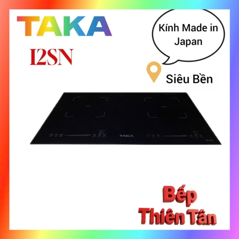 Bếp Từ Đôi Kính Made In Japan TAKA I2SN