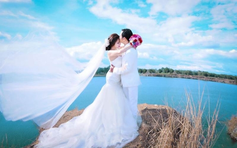 Album cưới chụp tại Tràng An ninh Bình