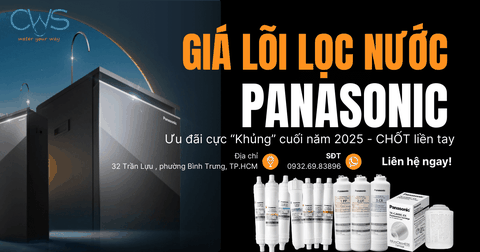 Giá Lõi Lọc Nước Panasonic - Ưu Đãi Cực Khủng