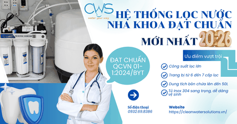 Hệ Thống Lọc Nước Nha Khoa Chuẩn Cho Phòng Khám Hiện Đại