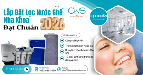 Lắp Đặt Lọc Nước Ghế Nha Khoa Đạt Chuẩn QCVN 01-1:2024/BYT