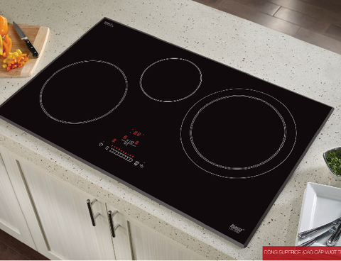 Những kiểu dáng bếp từ phổ biến nhất hiện nay