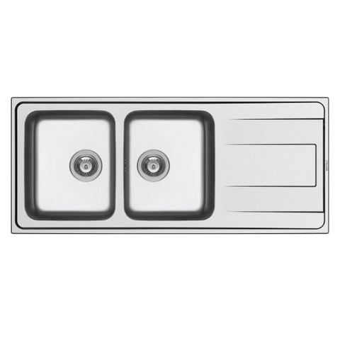 Chậu rửa chén inox Hafele - HELIAN 2B 1D - 565.86.361