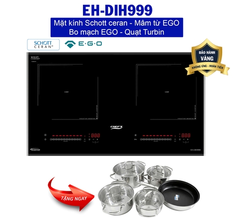 Bếp từ CHEFS EH-DIH999 - 100% Linh kiện EGO Đức (2026)