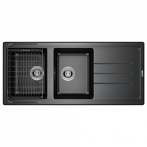Chậu rửa Konox Phoenix 1160 - Black (Chậu đá Granite)