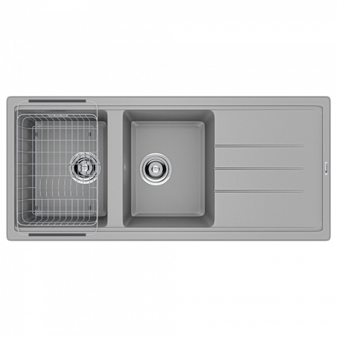 Chậu rửa Konox Phoenix 1160 - Grey (Chậu đá Granite)