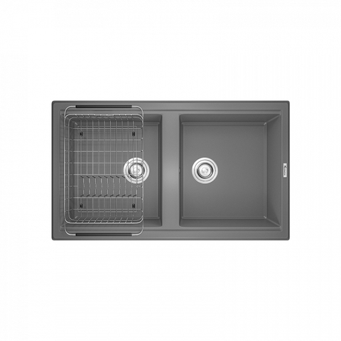 Chậu rửa Konox Phoenix 860 - Grey (Chậu đá Granite)