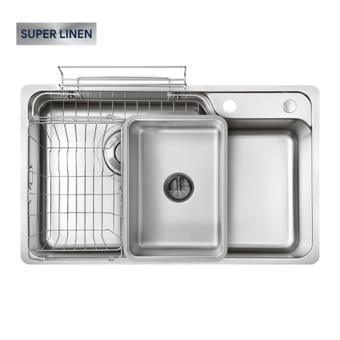 Chậu rửa Kluger KH8048SL Plus (Tặng vòi rửa Kluger)