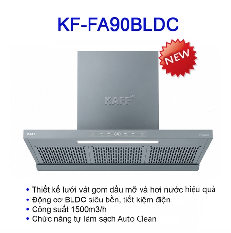 Máy hút mùi lưới vát KAFF KF-FA90BLDC (New)