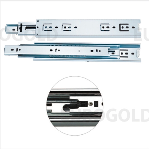 Ray bi 3 tầng Eurogold không giảm chấn size 45(màu kẽm)