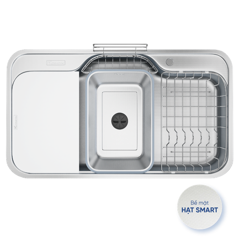Chậu rửa Konox Tari Smart 9051 (hạt Smart chống xước)