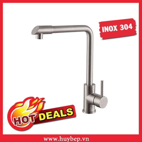 Vòi rửa nóng lạnh Inox 304