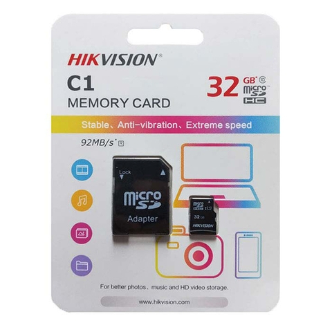 Thẻ nhớ 32GB Hikvision HS-TF-C1