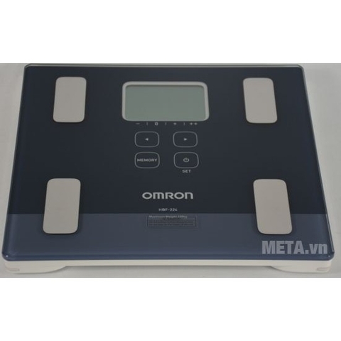 Cân đo lượng mỡ cơ thể Omron HBF-224( bảo hành 2 năm)