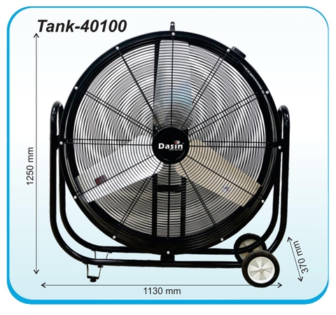 Quạt sàn công nghiệp Dasin TANK-40100