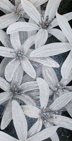 TRANH MOSAIC HOA RỪNG
