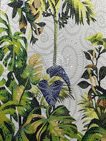 MOSAIC TRANH LÀNG QUÊ