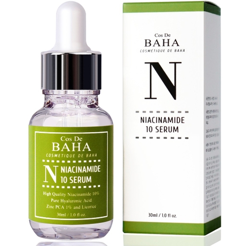 Tinh chất BAHA N niacinamide 10 serum (xanh lá) 30ml (Hộp)