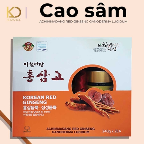 CAO SÂM ACHIMADANG RED GINGSENG GANODERMA LUCIDUM