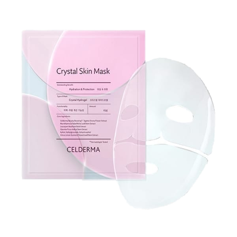 Mặt nạ thạch Celderma Crystal Skin Mask h/10 miếng (Hộp)