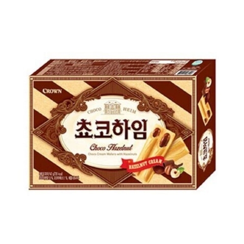 Bánh CROWN Choco Hazelnut 142g Nhập Khẩu Hàn Quốc - Kovishop