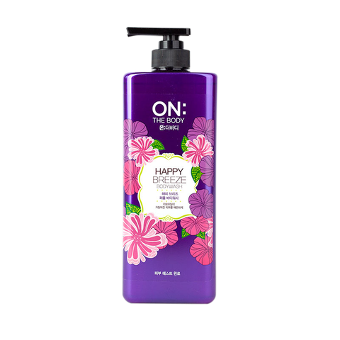 SỮA TẮM NƯỚC HOA ON THE BODY HÀN QUỐC #HAPPY BREEZE- TÍM (CHAI)