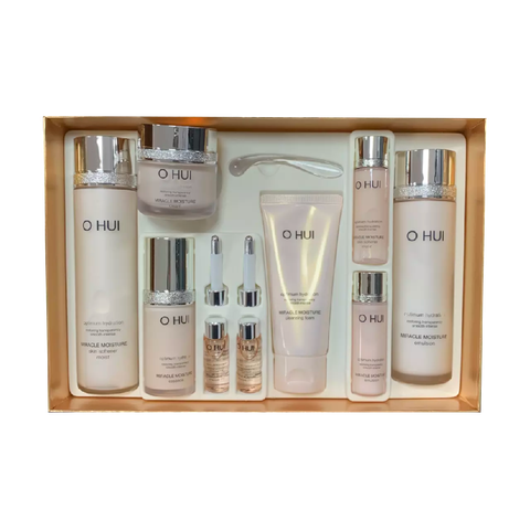 SET OHUI MIRACLE MOISTURE 9SP HỒNG (SET)