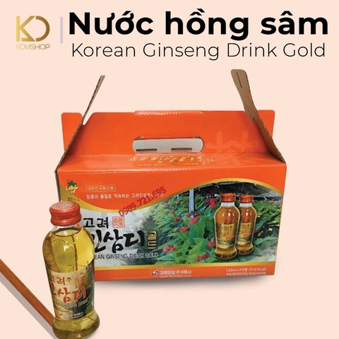 NƯỚC HỒNG SÂM KOREAN GINSENG DRINK GOLD