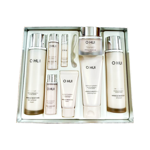 SET OHUI MIRACLE MOISTURE HỒNG 8SP (SET)