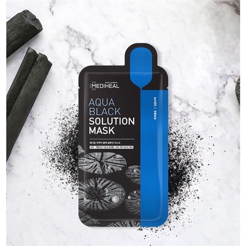 Mặt nạ Mediheal - AQUA BLACK SOLUTION (Miếng)