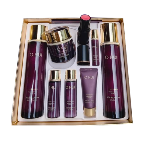 Set OHUI wrinkle care AGE RECOVERY 8sp tím (Set)