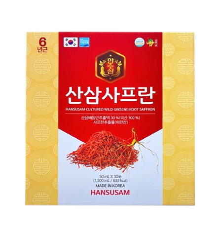 Nước sâm saffron HANSUSAM H/30 gói (Xách)