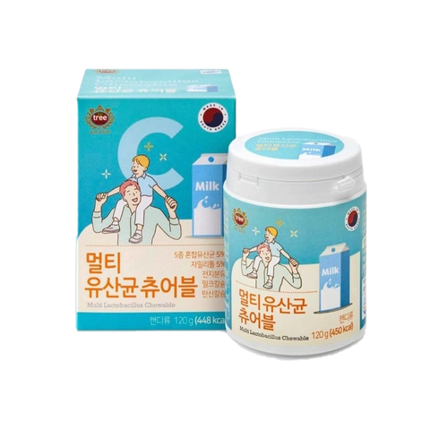 Vitamin C Tree Multi Lactobacillus Chewable ( sữa) (Hộp)