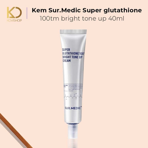 KEM SUR.MEDIC SUPER GLUTATHIONE 100TM BRIGHT TONE UP 40ML