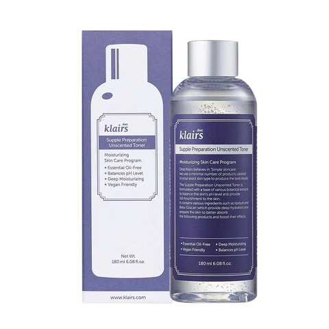 NHH KLAIRS Supple Preparation Unscented 180ml (Hộp)