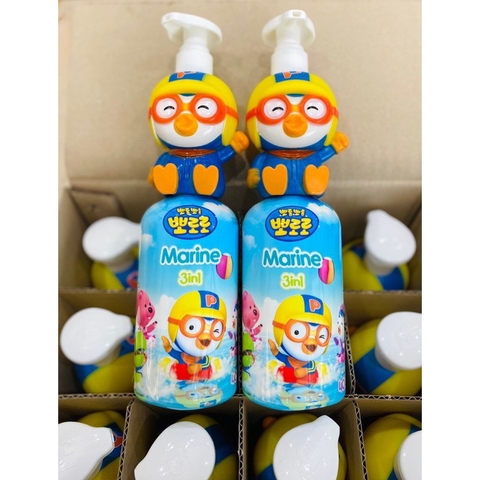 Sữa tắm cho bé Pororo xanh