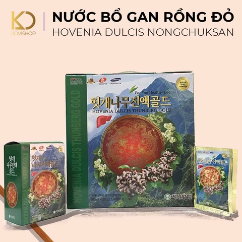 NƯỚC BỔ GAN RỒNG ĐỎ HOVENIA DULCIS NONGCHUKSAN