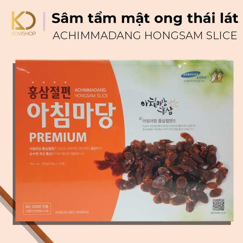 SÂM TẨM MẬT ONG THÁI LÁT ACHIMADANG HONGSAM SLICE