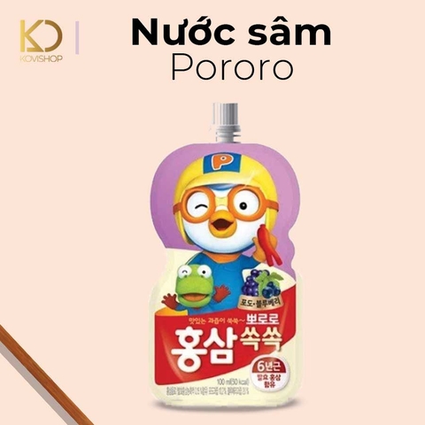 NƯỚC SÂM PORORO - VIỆT QUẤT