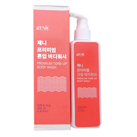 SỮA TẮM GENIE TRỨNG CÁ HỒI PREMIUM TONE UP BODY WASH (HỘP)