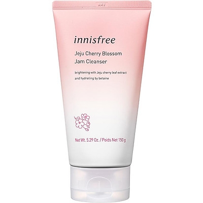 sữa rửa mặt hoa anh đào innisfree jeju cherry blossom