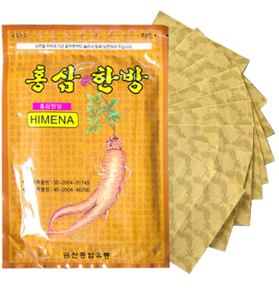 Cao Dán Hồng Sâm Vàng Himena Hàn Quốc- 20 Miếng