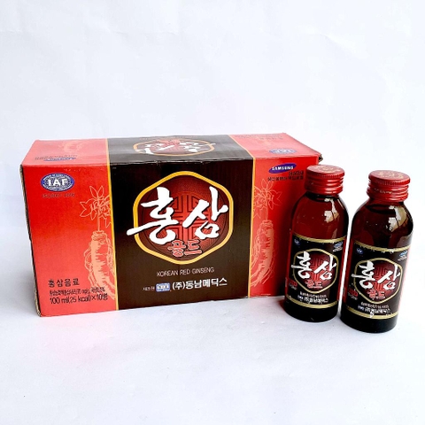 Nước Hồng Sâm Gold 10 Chai x 100ml