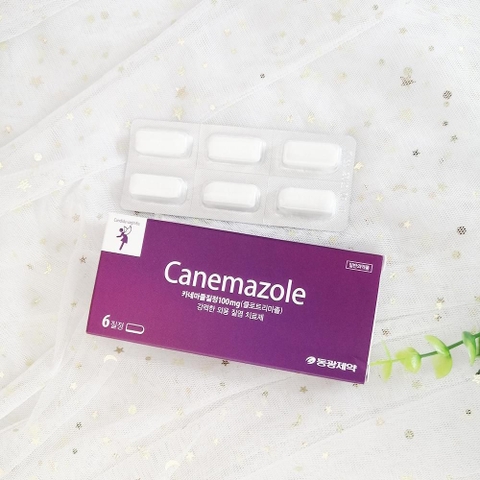 Viên đặt phụ khoa Canemazole #6 viên