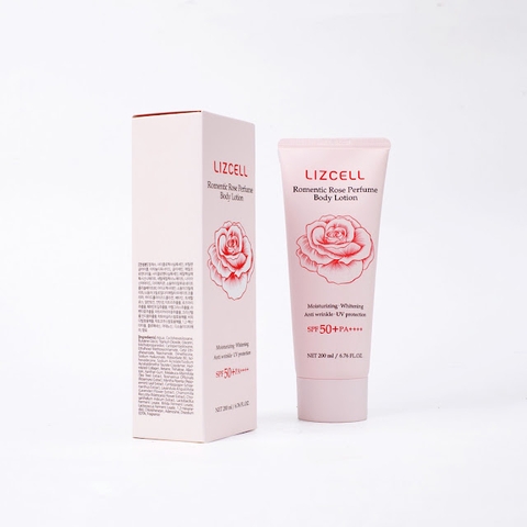 Sữa dưỡng LIZCELL Romentic Rose Perfume body lotion 200ml